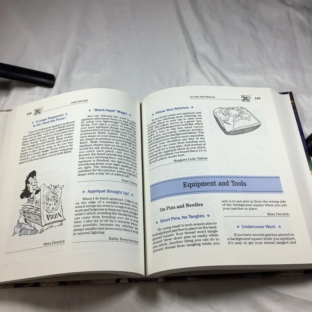 Quiltmaking Tips Techniques Rodale Quilt Book 1994 Hardcover‎ Jane Townswick